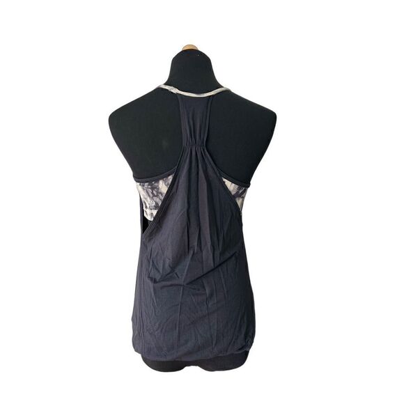 LULULEMON ATHLETICA NO LIMITS TANK IN GEANITE SIZE 4 - Picture 1 of 11